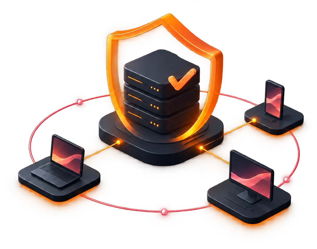 Cybersecurity illustration